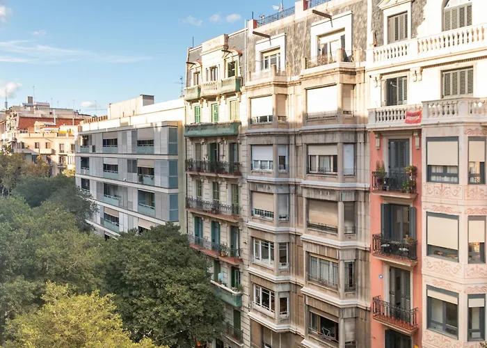 & Fully Equipped In Eixample Next To Metro, Sleeps 5 شقة برشلونة